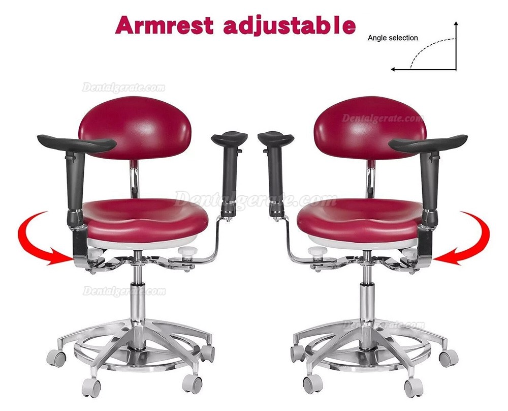 TYTC JKS 037 Dental Mikroskop Hocker, Chirurgenstuhl mit Armlehne